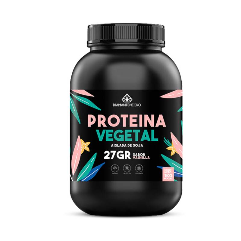 Diamante Negro Proteína Vegetal Sabor Vainilla 0438