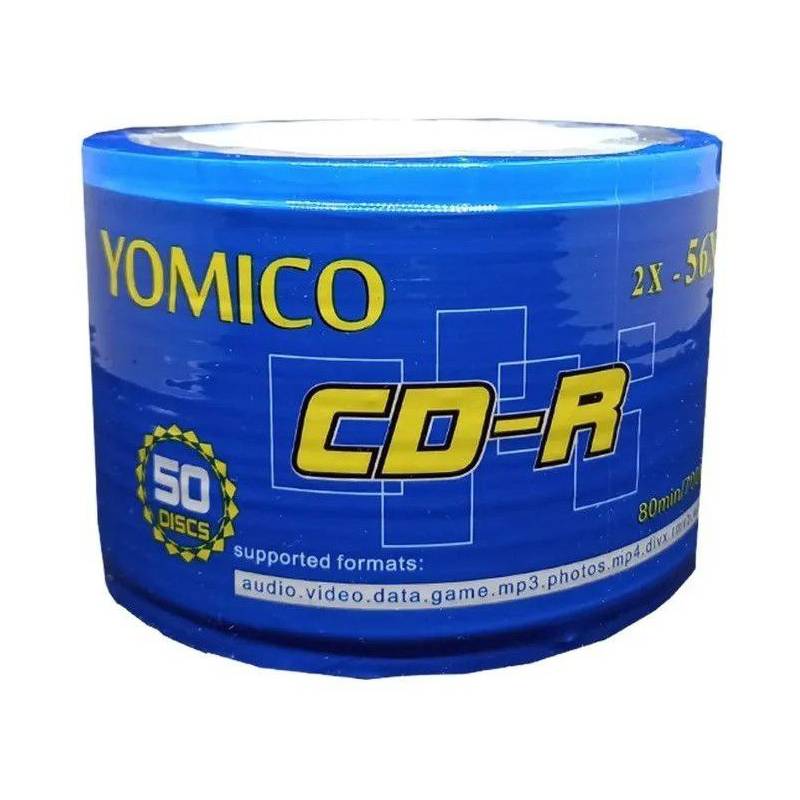GENERICO - Cd Yomico 56x Imprimible Pack 50 Unidades -suministros Print