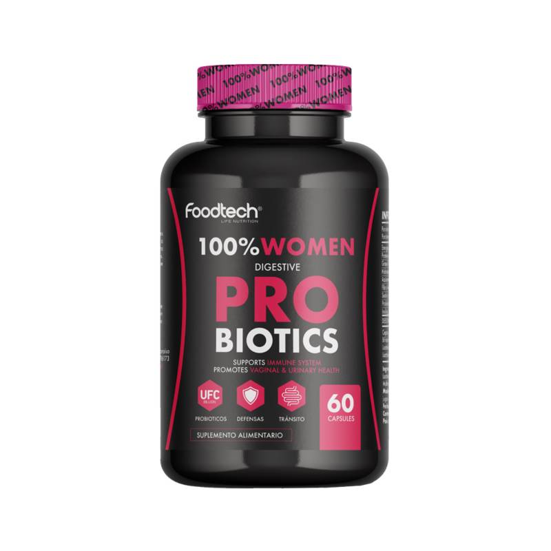 FOODTECH - 100% Women Digestive Probiotics 60 caps - Foodtech