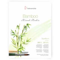 HAHNEMUHLE - Block Técnica Mixta Hahnemuhle Bamboo 265gr 36x48cm 25Hojas
