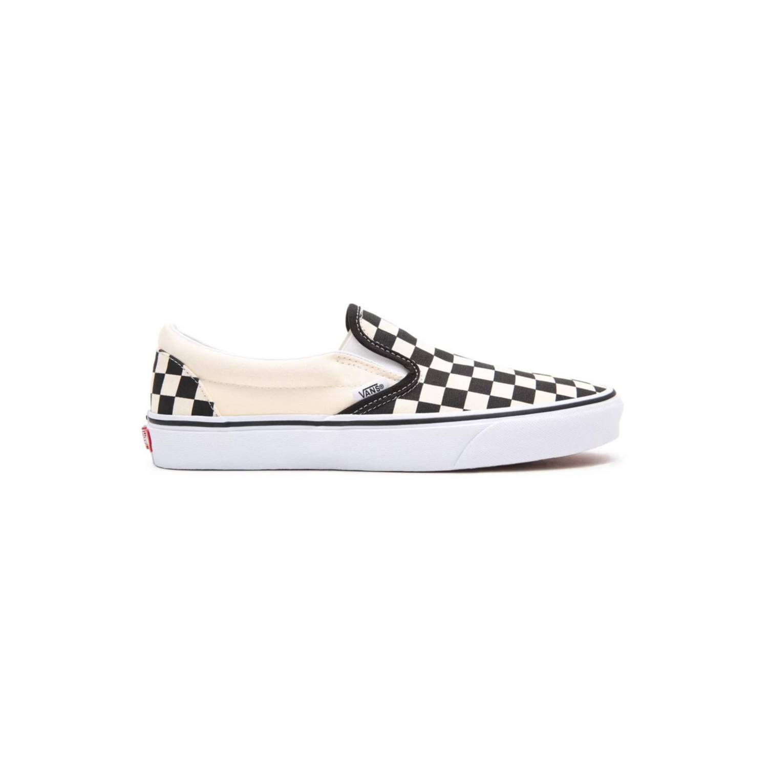 micro checkered vans