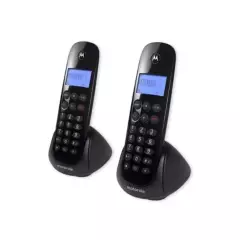 MOTOROLA - Pack de 2 Teléfonos Inalámbricos Motorola M700-2 Dual HD