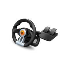 KROM - Kit Volante Con Pedales Krom K-Wheel Premium Ps4 Xbox One PC