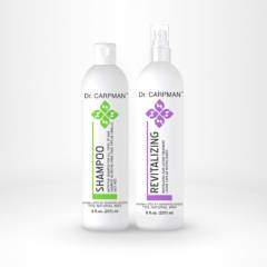 DR CARPMAN - Shampoo Nutritivo sin sal y Loción Revitalizante anticaída del pelo