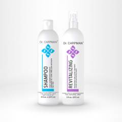 DR CARPMAN - Shampoo anticaspa limpiador y pelo graso y Loción revitalizante