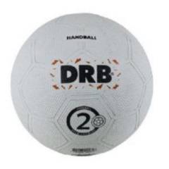 DRB - Balon De Handball DRB Goma Force Nº 2 Blanco