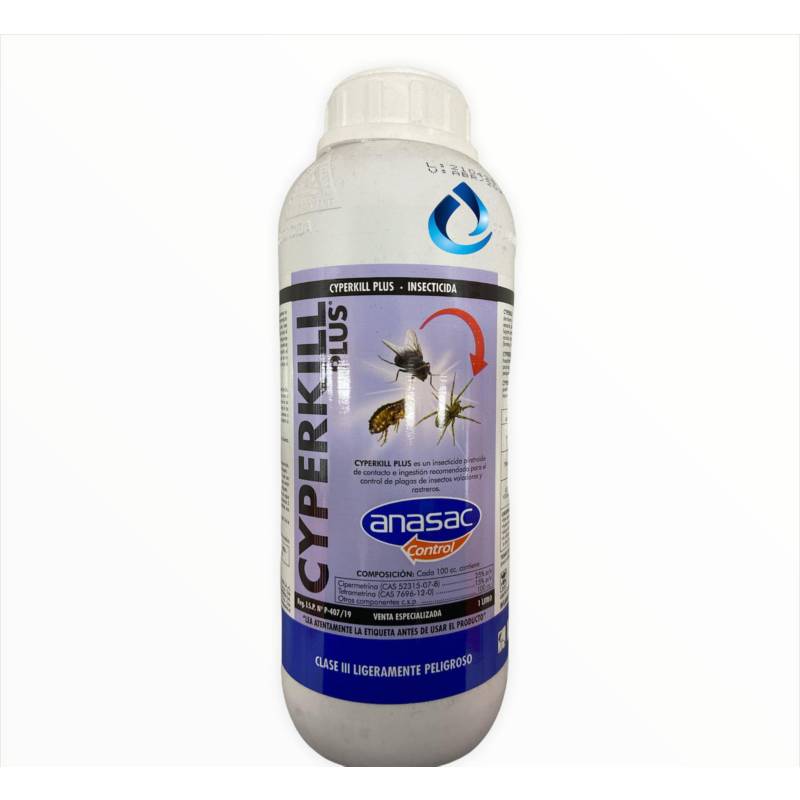 ANASAC - Cyperkill Plus Anasac 1 Litro Insecticida