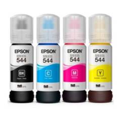 EPSON - Pack Botellas de tinta Epson T544 Colores para Ecotank