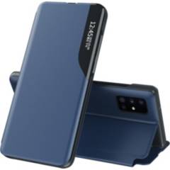 SAMSUNG - Para: Galaxy M51 - Funda Carcasa Estuche Flip Cover Accesorios / Azul
