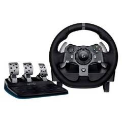 LOGITECH - Volante Gamer Con Pedales G923 Para Xbox One