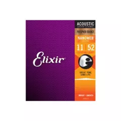 ELIXIR - Cuerdas para guitarra acustica Elixir 16027