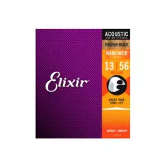 ELIXIR - Cuerdas para guitarra acustica Elixir 16102