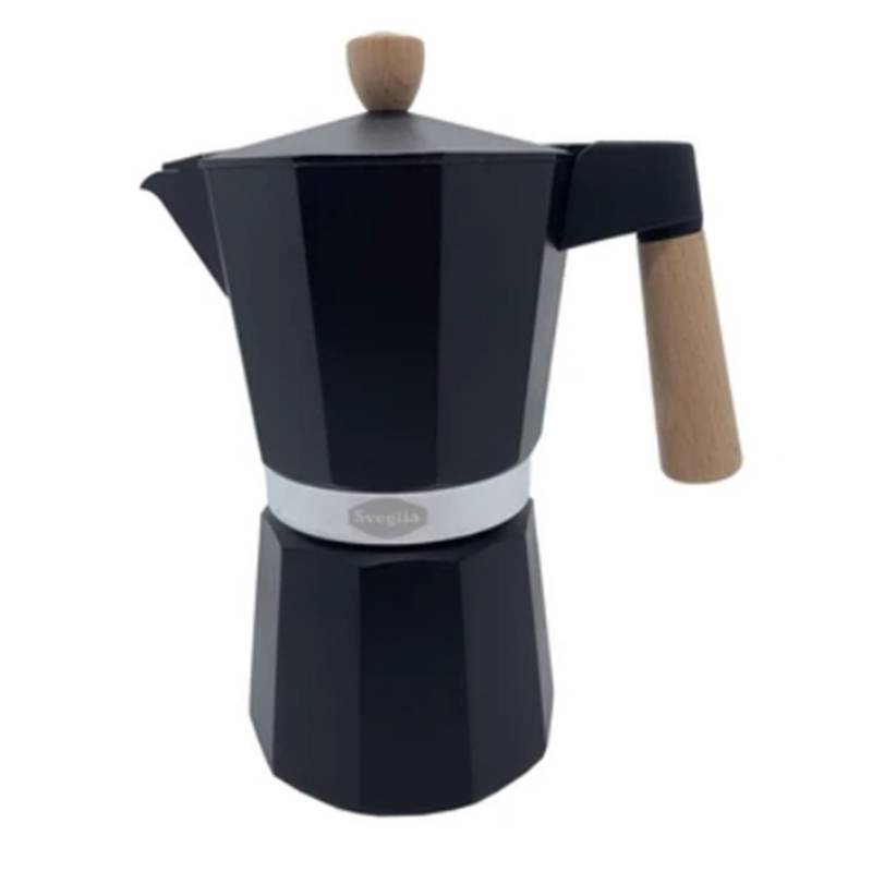 Cafetera italiana Moka, cafetera Espresso de aluminio, tetera