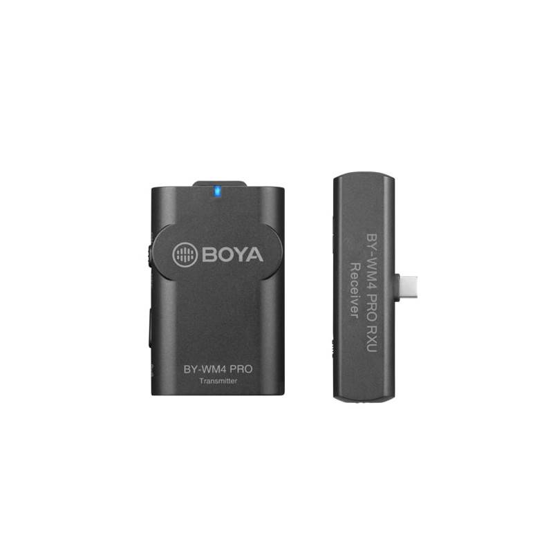 BOYA - Boya BY-WM4 Pro-K6 Micrófono Inalámbrico Doble - Conector USB-C
