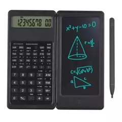 TECNOLAB - Calculadora Con Pantalla LCD Y Lapiz Negro Tecnolab