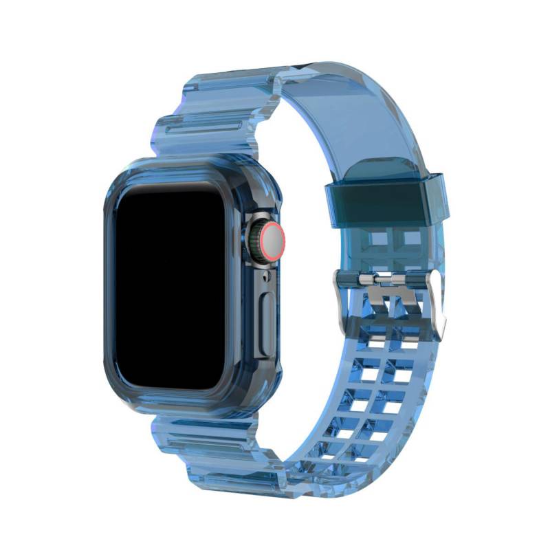 GENERICO - Correa de silicona compatible con Apple Watch y otros 38-40-41mm Azul