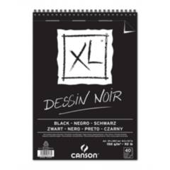 CANSON - Croquera Dibujo Canson XL Negra 150gr A4