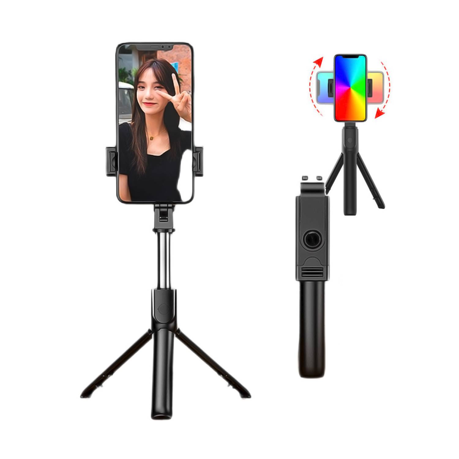 GENERICO Selfie Stick Trípode Remoto Bluetooth