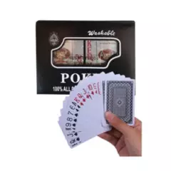 GENERICO - Naipes Póker 100 Plástico