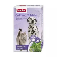 BEAPHAR - Calming Tablets para Perros y Gatos - 20 Tabletas -