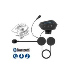 GENERICO - Audifono Casco Moto Auriculares Bluetooth Lllamada Mp3