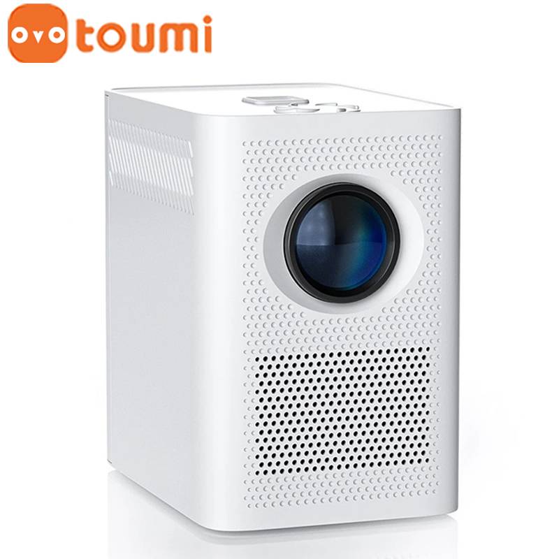 BRO TOUMI - Toumi S3 proyector 4K WiFi 1080P 216G Bluetooth Android 10-Blanco