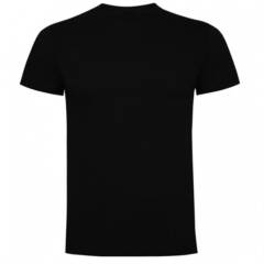 GENERICO - Polera Negra 100% algodón S/3XL Camisa Franela - Negro