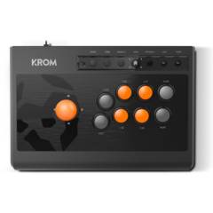 KROM - Joystick Multiplataforma Tipo Arcade Krom Kumite- Crazygames