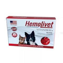 GENERICO - Hemolivet 30 comprimidos Canino Felino