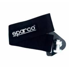 SPARCO - TOW STRAP SP Universal CINTA DE ARRASTRE COLOR NEGRO
