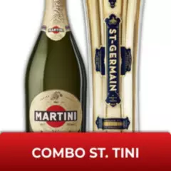 SAINT GERMAIN - Licor St Germain 750cc  Espumante Martini Prosecco 750cc