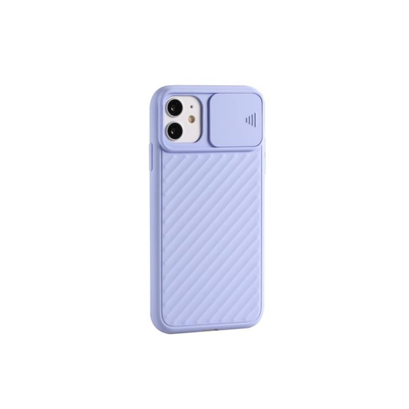 Carcasa iPhone 12 / 12 Pro Silicona Morado -  - Tecnología para  todos