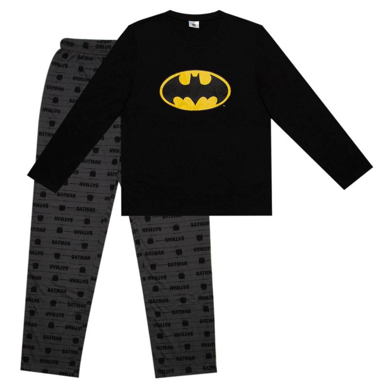 DC COMICS Pijama Hombre Batman Insignia Negro Dc Comics 