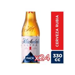 MICHELOB ULTRA - Cerveza Michelob Ultra botellin 24 Unidades 355cc