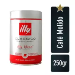 ILLY - Café ILLY Molido Tostado Clásico Lata 250gr