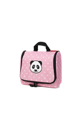 REISENTHEL Neceser para colgar toiletbag - infantil kids Panda dots pink  REISENTHEL