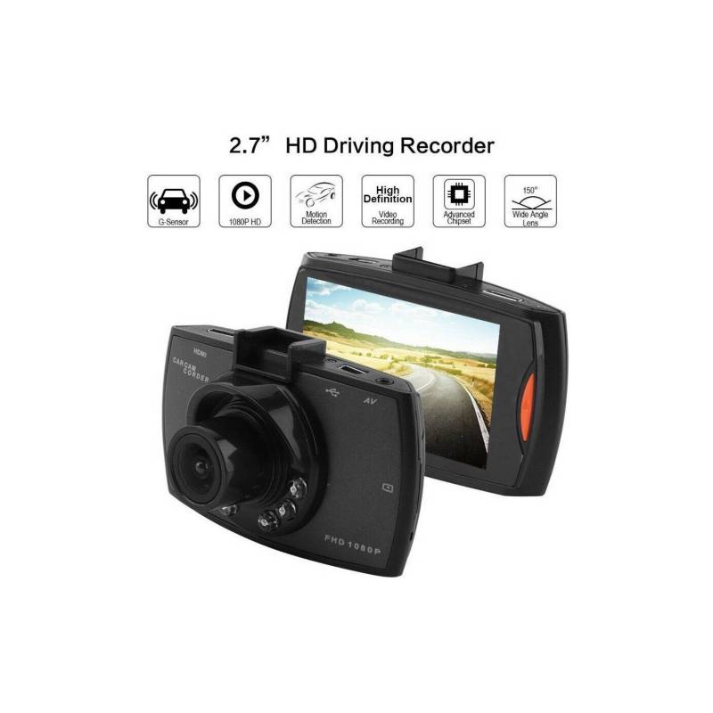 Camara de Seguridad/DVR Para Auto Full HD 1080P Hasta 32 Gb