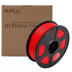 SUNLU - Filamento 3D Pla Rojo 1kg 175mm Sunlu - Filamentos