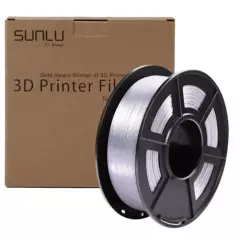 SUNLU - Filamento 3D Pla Seda Sunlu Plata 1kg 175mm - Filamentos