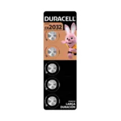 DURACELL - Pila botón Duracell Cr2032 tira x 5 Unidades