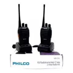 PHILCO - Radiotransmisor Portátil 16 Kms Philco Md-216
