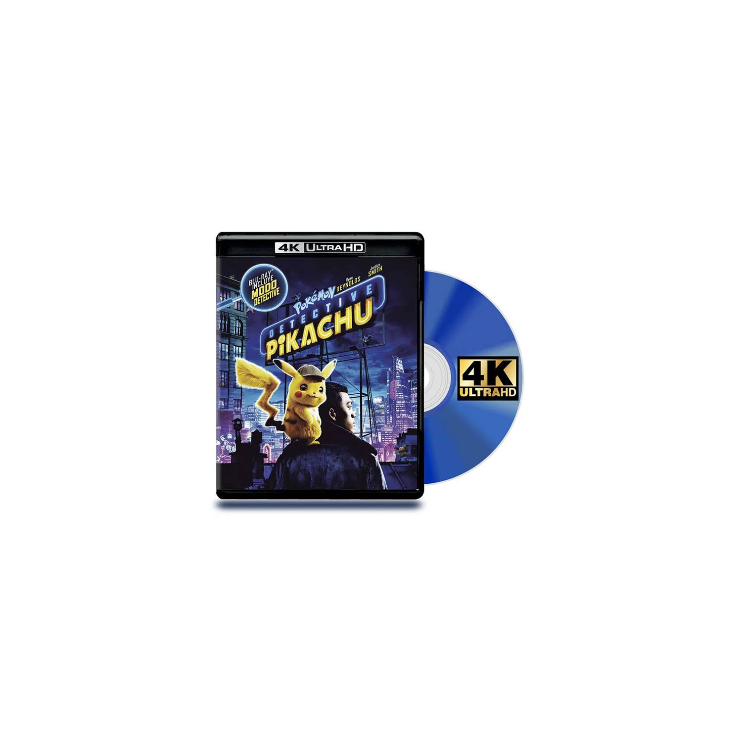 BLU RAY 4K POKÉMON: DETECTIVE PIKACHU