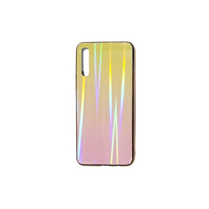 Generico Carcasa Para Samsung Galaxy A30s A50 Y A50s Tornasol Amarillorosa 6342