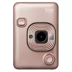 FUJIFILM - Fujifilm Instax Mini Liplay Híbrida Instantánea Cámara - Oro Rosa