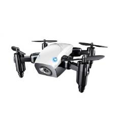 BROADREAM - Micro Dron S9W 8x9 cm BLANCO Cámara 480p Flip 360