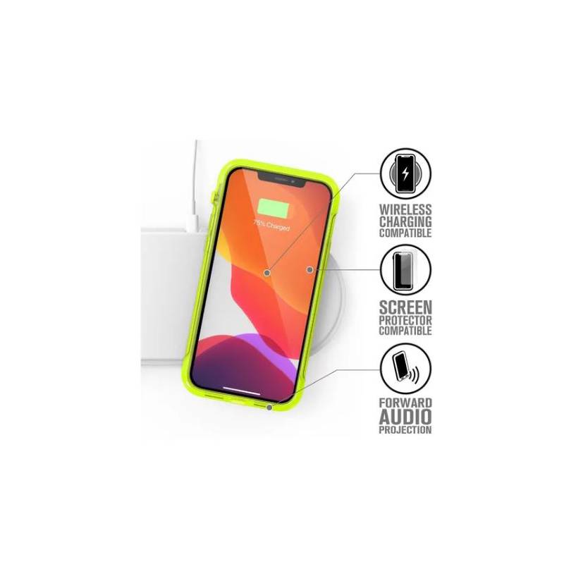 Carcasa Catalyst Vibe Series iPhone 12 Pro Max - Amarillo Neon