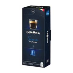 GIMOKA - 10 Cápsulas plásticas SOAVE Compatibles con Nespresso