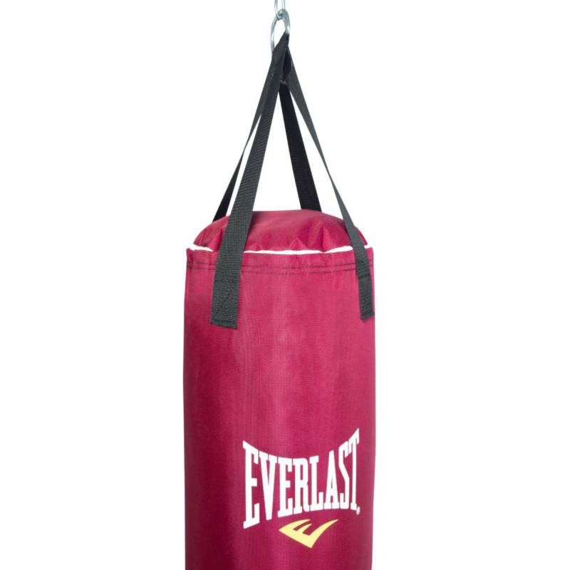 Saco de Boxeo Everlast Polycanvas Rojo/Negro 120 Cm. –