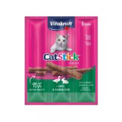 GENERICO - Snack Cat Stick®  Classic Conejo-Pato 18 Gr. Gato Vitakraft