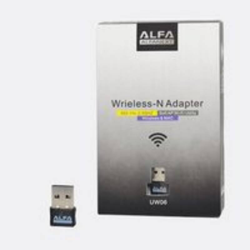 GENERICO - Adaptador Wifi USB Alfa para Internet Inalámbrico